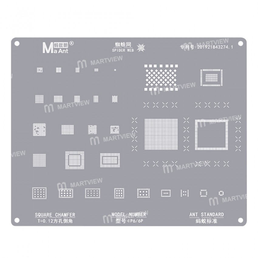 aant 9-in-1-square-hole-012mm-bga-reballing-stencil-set-for-iphone-6-to-14pro-max-2