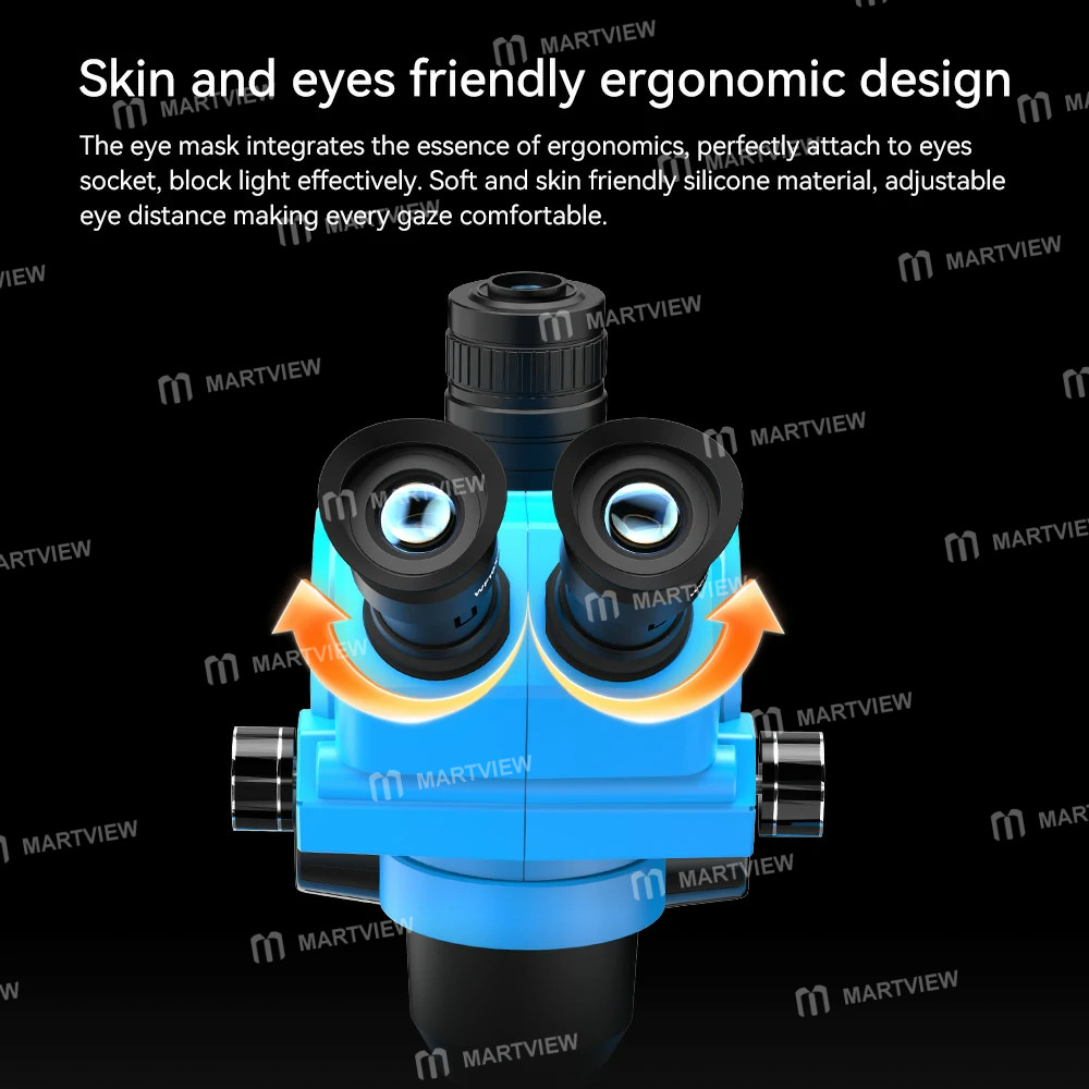 jcid m36565a-65-65x-continuous-zoom-trinocular-stereo-microscope-with-aluminum-alloy-base-5