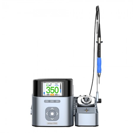 Aixun T405 LED Display Dual Channel Smart Soldering Station for Mobile Phone BGA Repair