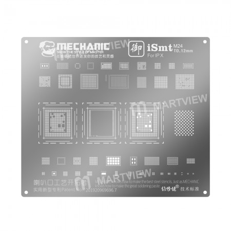 Mechanic iSmt Horn Design Universal BGA Plant Stencil Net for iPhone X