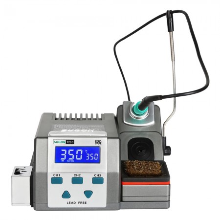 Sugon T26D 80W Lead-free Welding Rework Station with 3Pcs C210 Soldering Iron Tips