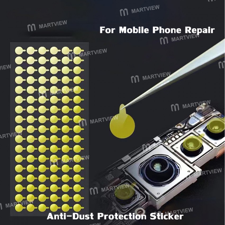 High Temp Resistance Anti-Dust Protection Sticker for Phone Camera Face ID Infrared Dot-matrix - 100