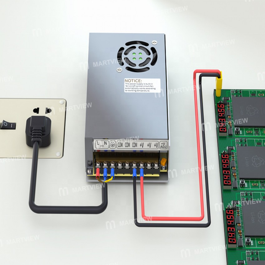 mijing dc7102-ten-way-board-power-supply-for-iphone-6-to-13pro-max-battery-test-2