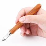 High-quality Handmade Wooden Handle Carving Knife
