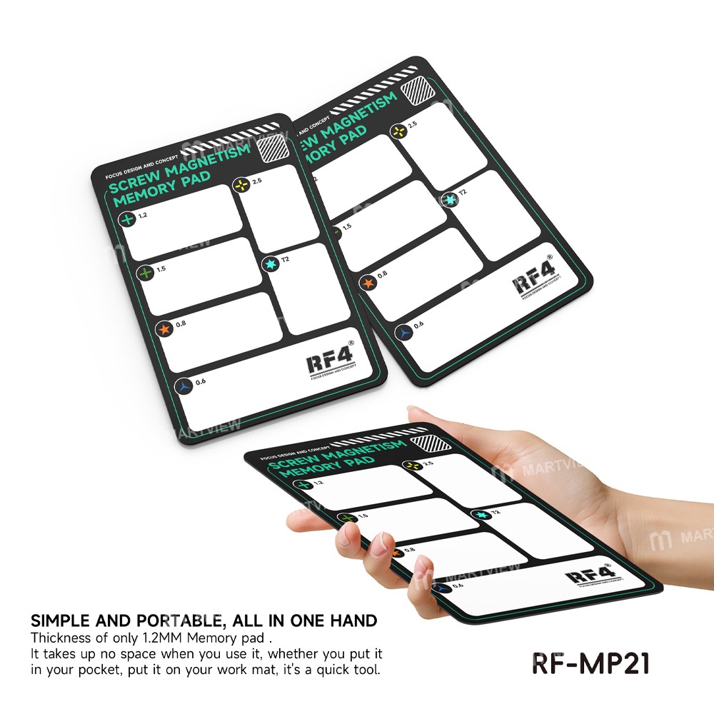 rf4 rf-mp21-soft-magnetic-screw-position-memory-mat-2