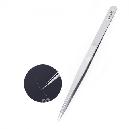 QianLi iNeezy Round Hand Polished Tweezers Stainless Steel Anti Rust Wear Resistance Corrosion Resistance