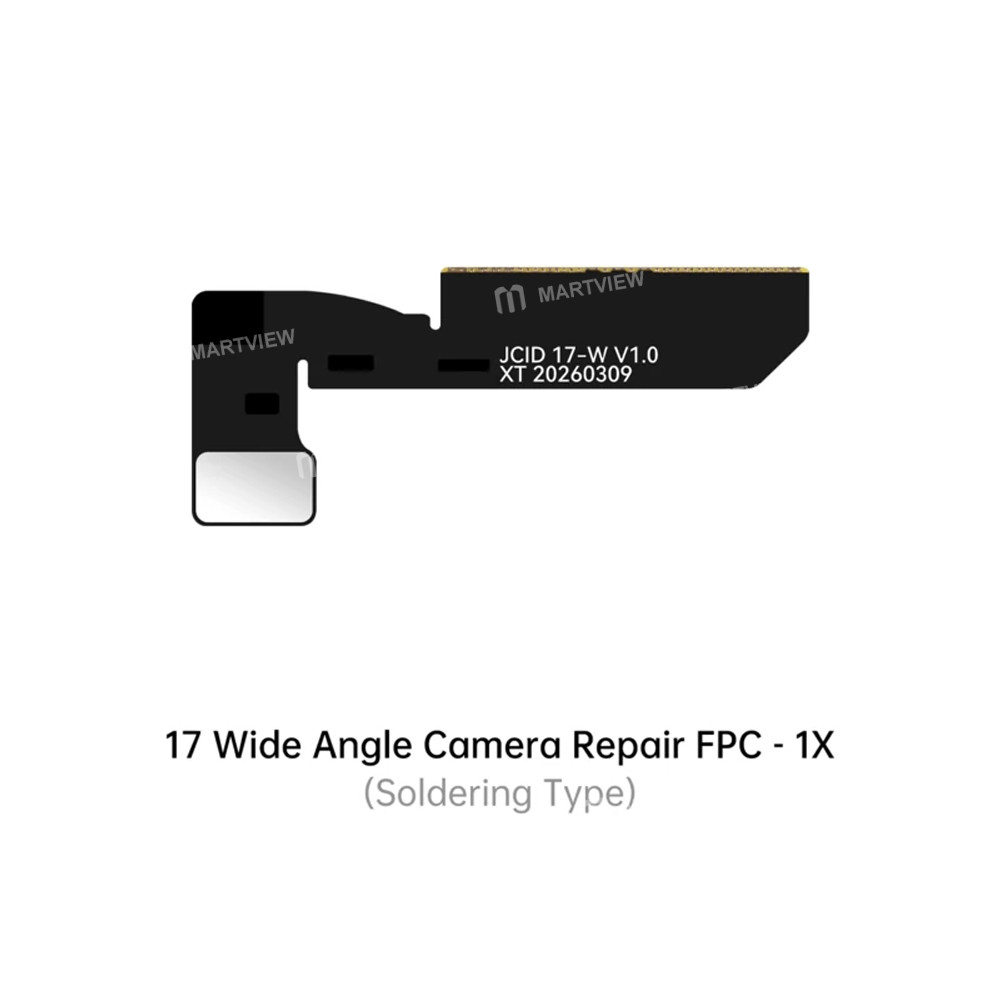 jcid front-and-rear-camera-repair-adaptor-wide-angle-camera-flex-cable-for-iphone-17-series-6