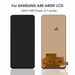 LCD Display Touch Screen Digitizer Assembly Replacement for Samsung Galaxy A80 - Black