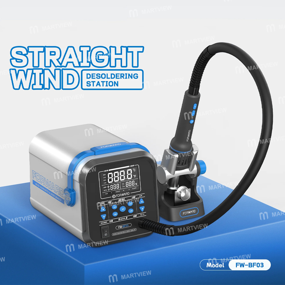 forward fw-bf03-tpu-1300w-high-precision-temperature-control-hot-air-gun-desoldering-rework-station-