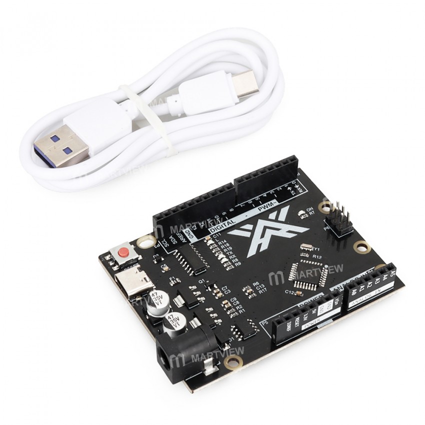 UNO R3 ATmega328P-AU Controller ZY Main Control Board with CH340 Type-C for Arduino