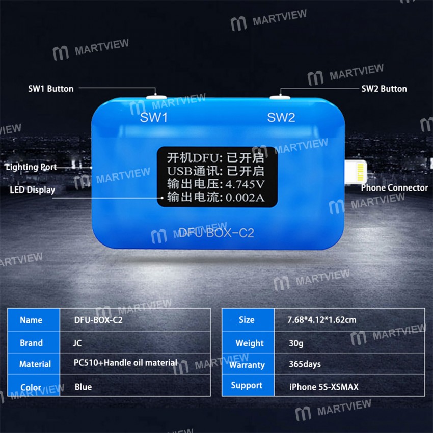 JC DFU Box C2 for Motherboard One Key DFU iOS Restore / Booting