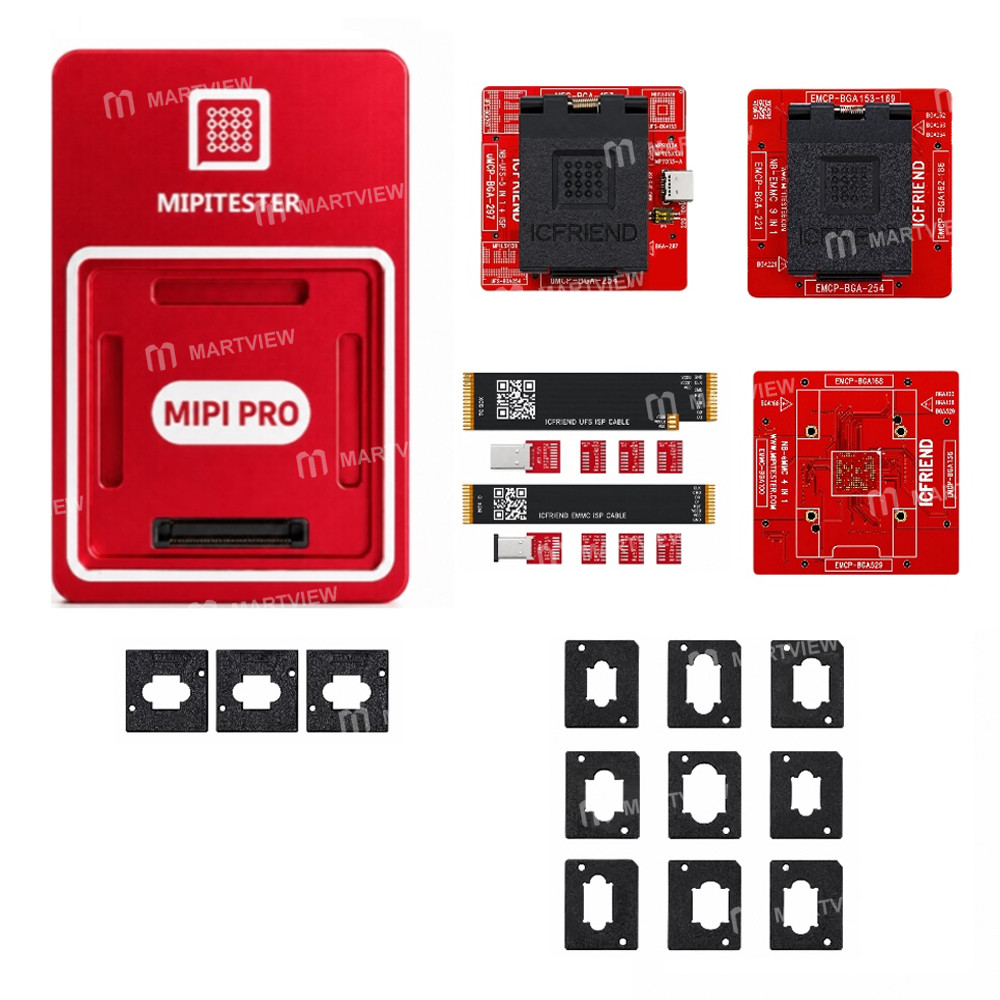 mipi pro-box-nb-ufs-5in1-254-153-297-adapter--nb-emmc-13-in-1-adapter--4-in-1-pcb-board--isp-cable-1