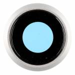 Replacement rear camera frame for iPhone 8 se 2nd se 3rd silver