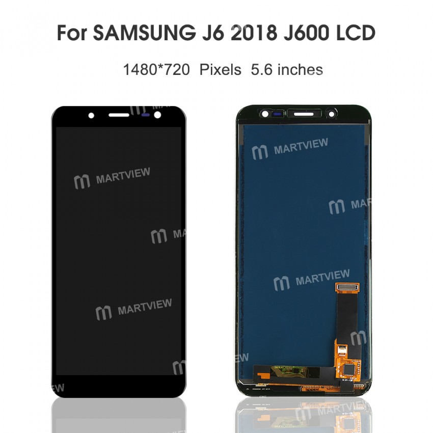TFT LCD Display Touch Screen Digitizer Assembly Replacement for Samsung Galaxy J6 2018 J600F - Gold