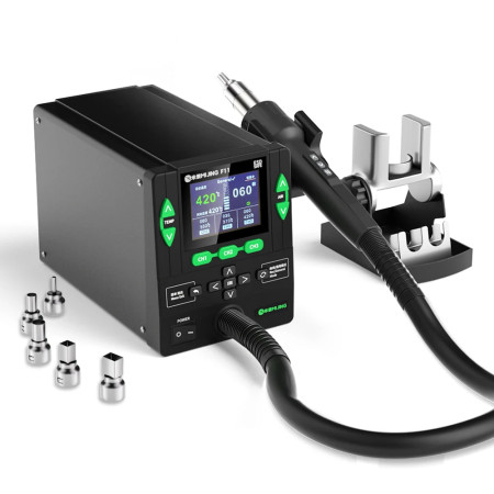Mijing MJ-F11 1000W Multi-Mode Adjustment Intelligent SMD Hot Air Gun Desoldering Rework Station