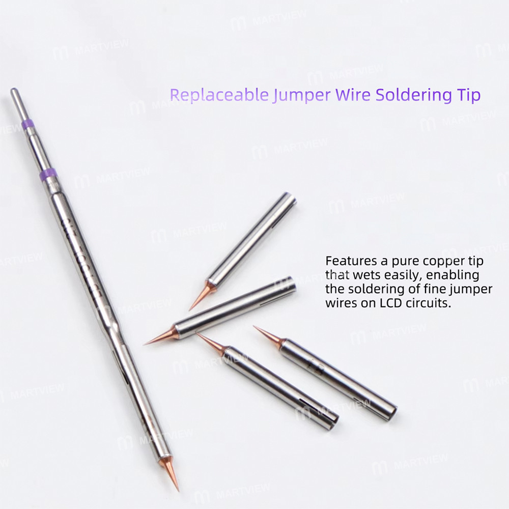 lb tool-lb-210-heating-core-with-10pcs-replacement-straight-head-for-screen-motherboard-flying-wire-