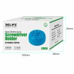 Relife RL-078 360° Rotate Multi-function 19-holes Large Capacity Screwdriver Storage Box