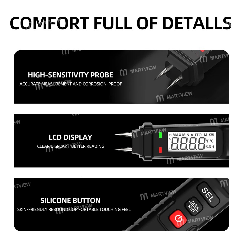 mastfuyi fy8861-professional-digital-moisture-meter-for-wood-building-materials-7