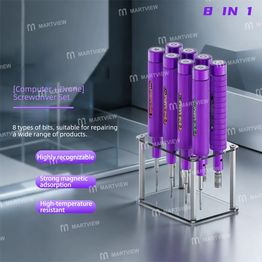 lb tool-8-in-1-computer-and-drone-magnetic-precision-2d-screwdriver-set-for-disassembly-and-repair-3
