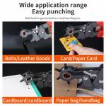 Luxianzi Household Leather Armor Manual Control Punch Plier