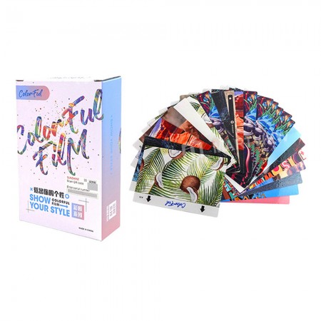 Sunshine SS-057D Mobile Phone Back Cover Protection Color Film for SS-890C Cutting Machine - 50Pcs