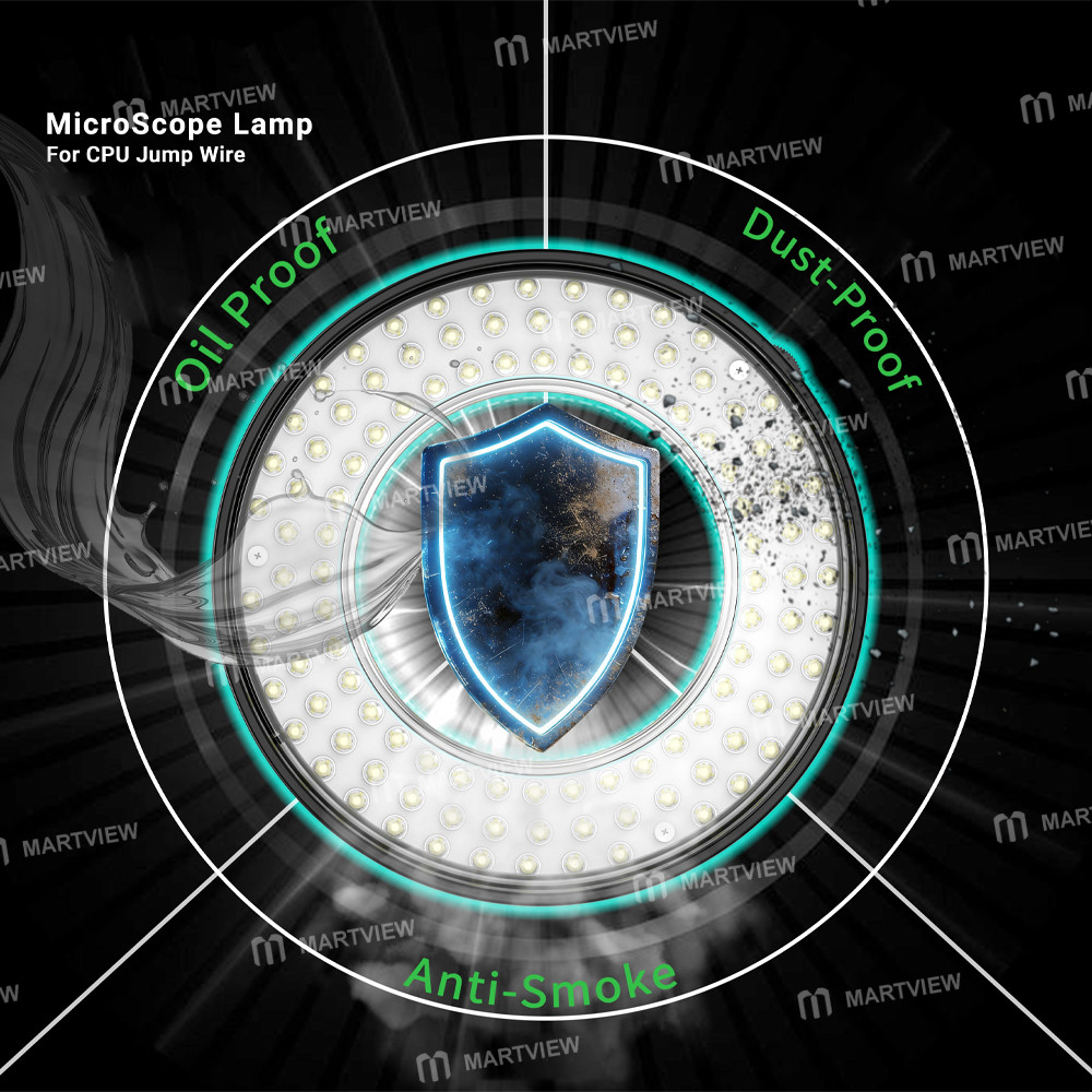 2uul ms96-microscope-oil-proof-dust-proof-anti-smoke-microscope-led-ring-lamp-for-cpu-jump-wire-6