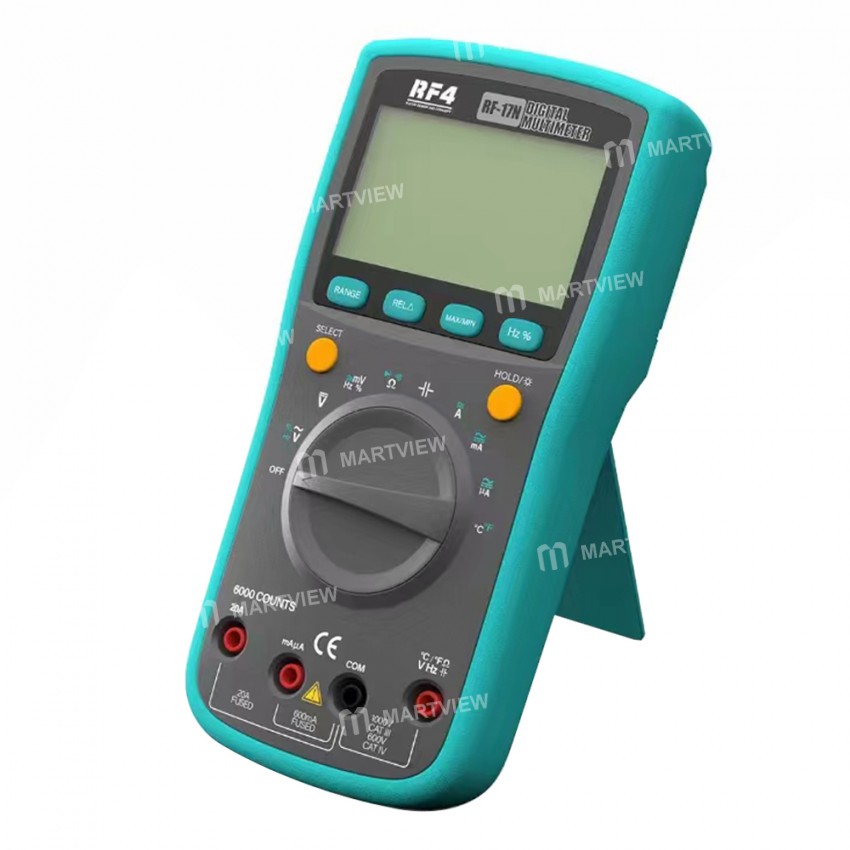 RF4 RF-17N Auto Range 6000 Counts True-RMS High-precision Digital Multimeter