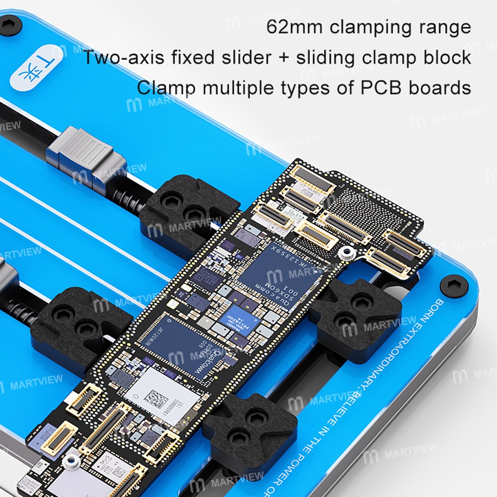 maant m085-tempered-heat-insulating-glass-t-clip-for-mobile-phone-motherboard-repair-9