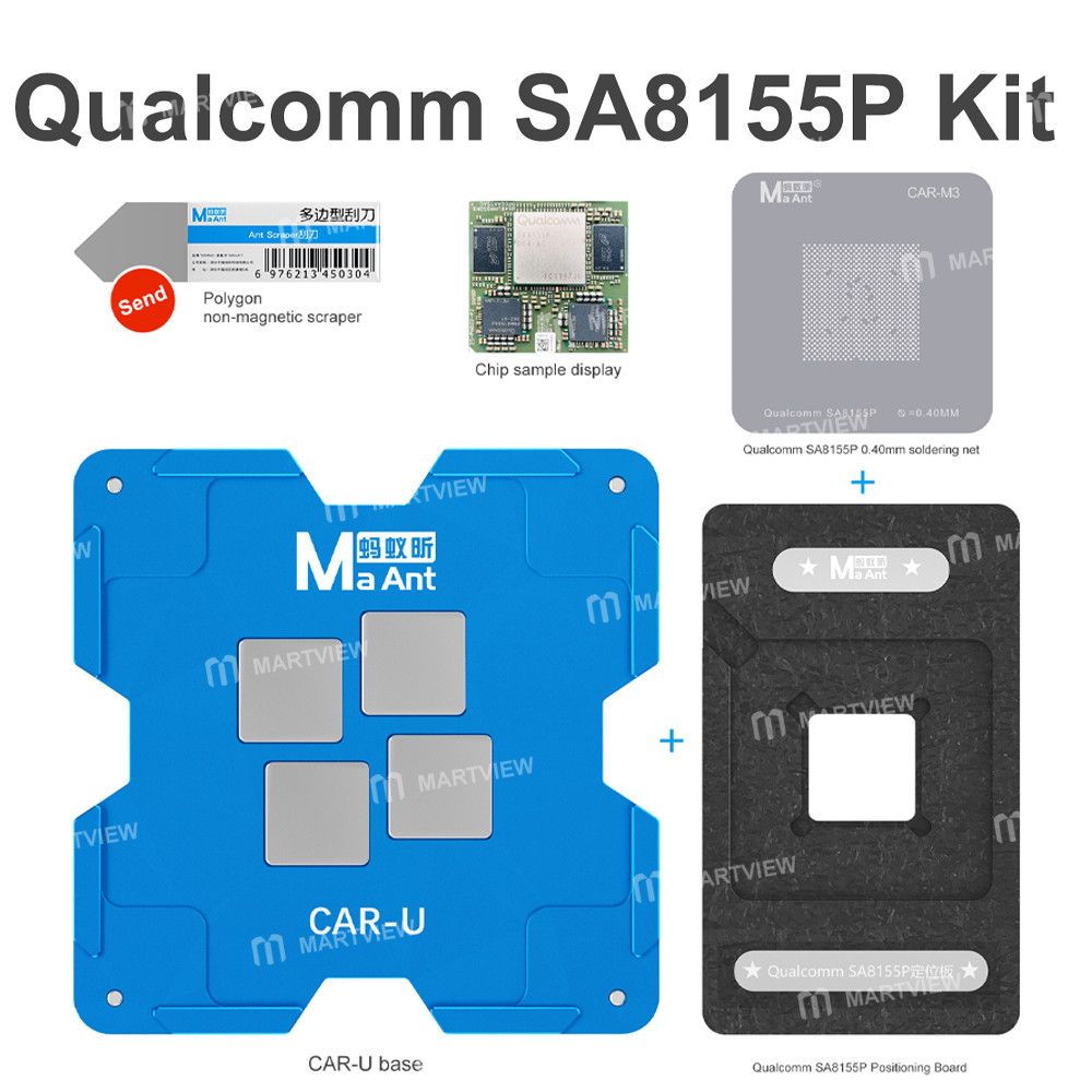 maant car-u-new-energy-vehicles-cpu-comprehensive-bga-reballing-stencil-tin-plating-platform-set-4