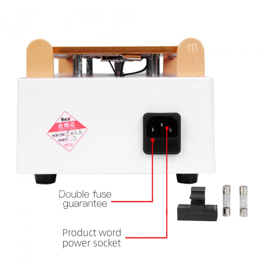 Kaisi 946A LCD Touch Screen Separator Built-in Vacuum Pump Suitable for Mobile Phone Screens Below 7