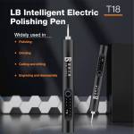 lb tool-t18-speed-adjustable-intelligent-electric-grinding-pen-with-7pcs-grinding-heads-2