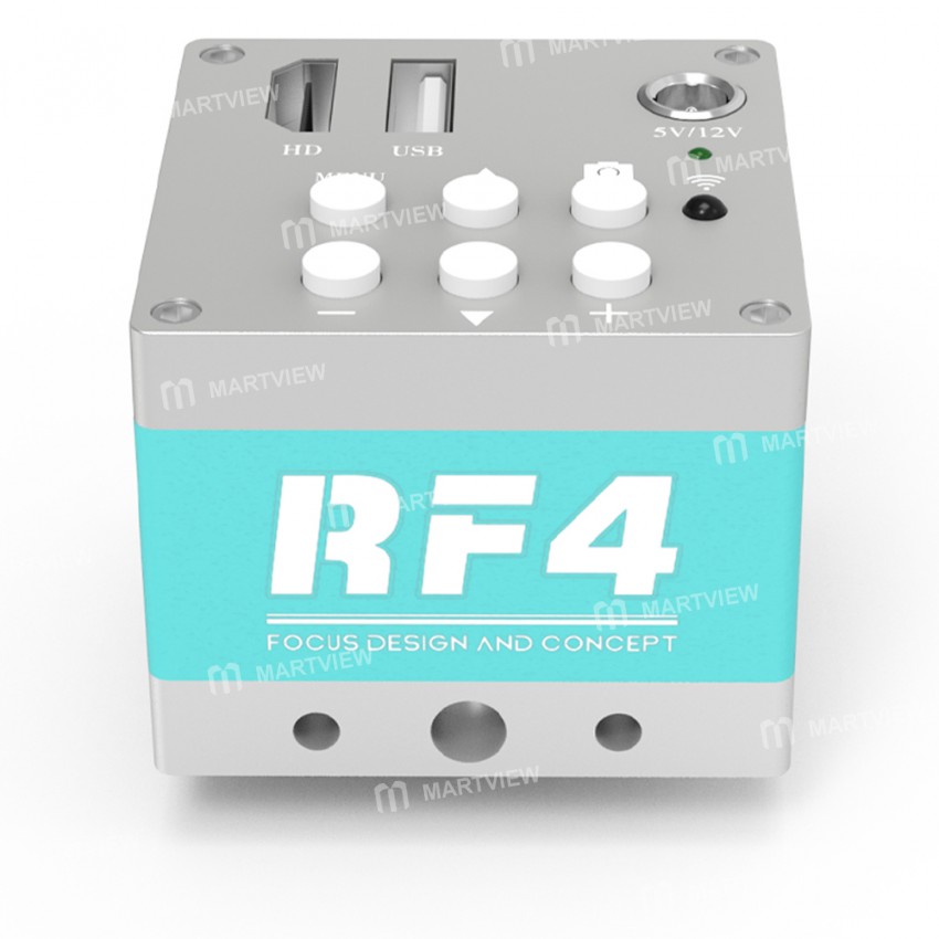 RF4 RF-2KC2 2K HD Output High-Resolution Adjustable Camera for Stereo Trinocular Microscope