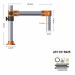 amaoe am-x3-series-360-degree-rotating-lift-adjustable-microscope-swing-arm-stand-6