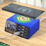 Mechanic iCharge 8Max 8-Port QC 3.0 Wireless Intelligent Super Fast Charge Station with LCD Display