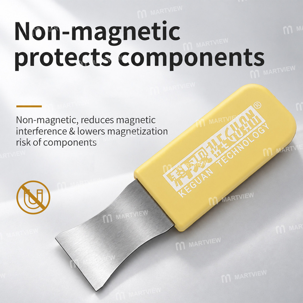 keguan 2-in-1-non-magnetic-stainless-steel-solder-scraper-device-disassembly-pry-tool-2