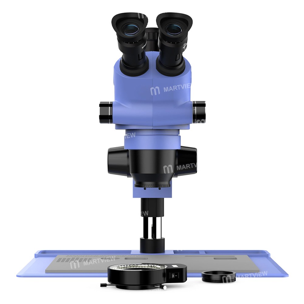 mijing mj-6565pro-65-65x-synchronous-zoom-trinocular-stereo-microscope-with-aluminum-alloy-base-3
