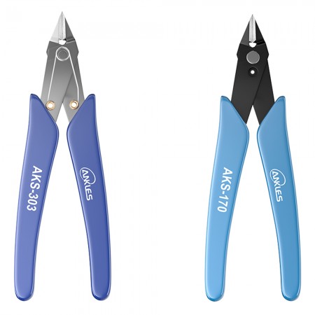 Ankles AKS-303 AKS-170 High-Carbon / Stainless Steel Industrial-grade Slanting Nose Cutting Pliers