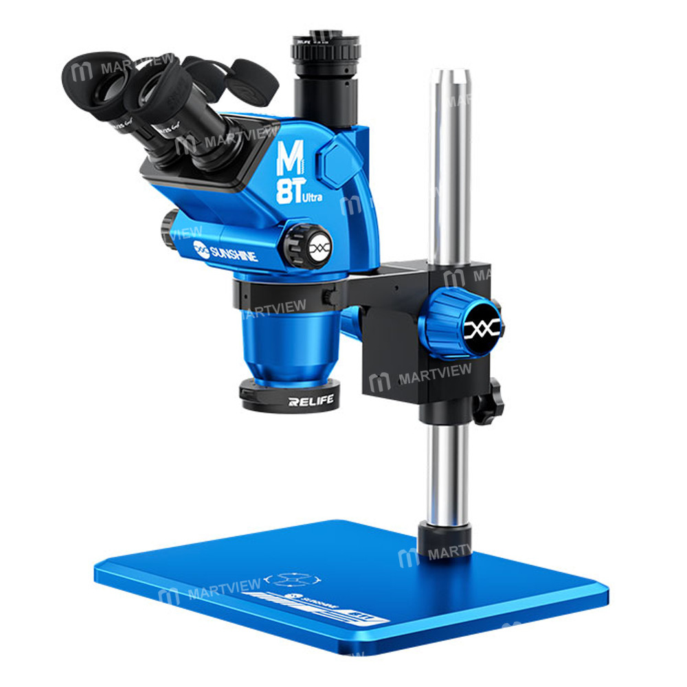 sunshine m8t-ultra-b11-6-72x-synchronous-zoom-trinocular-stereo-microscope-with-b11-big-base-3