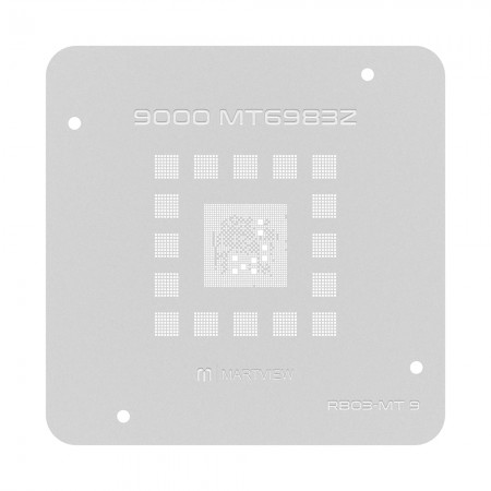 Martview RB03-MT9 CPU BGA Reballing Stencil for MTK Dimensity 9000 MT6983Z
