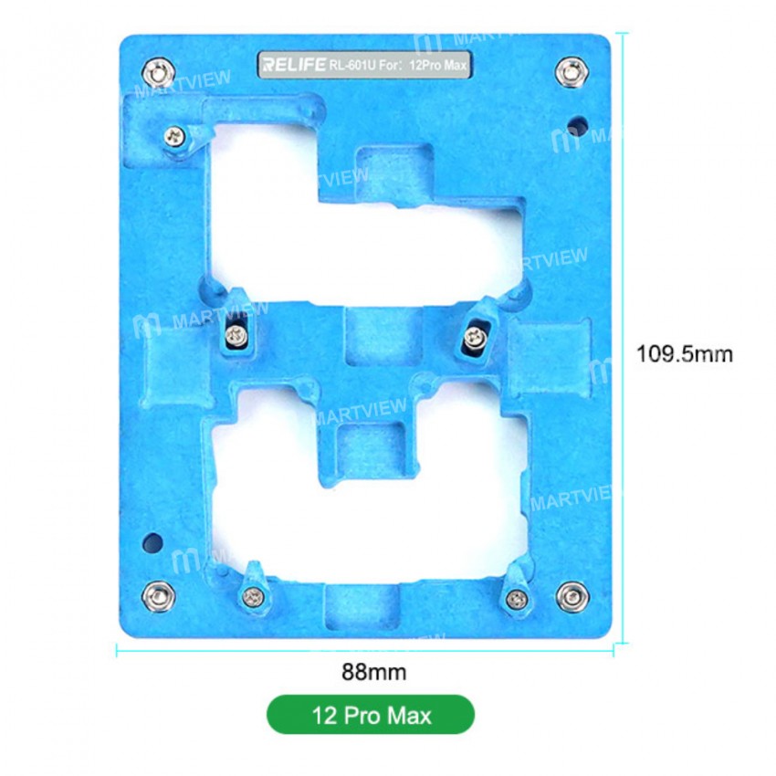 Relife RL-601U Precision Positioning Clamp Fixture Platform with Base for iPhone X - 12 Max Pro