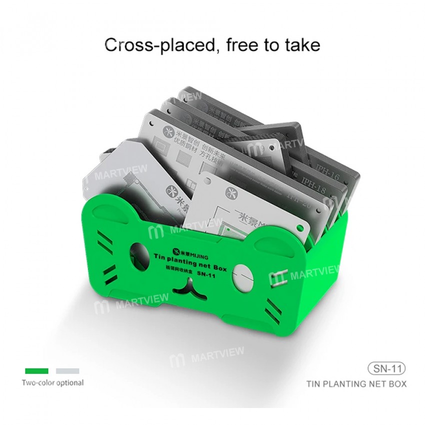 mijing sn-11-reballing-stencil-storage-box-for-mobile-phone-repair-2