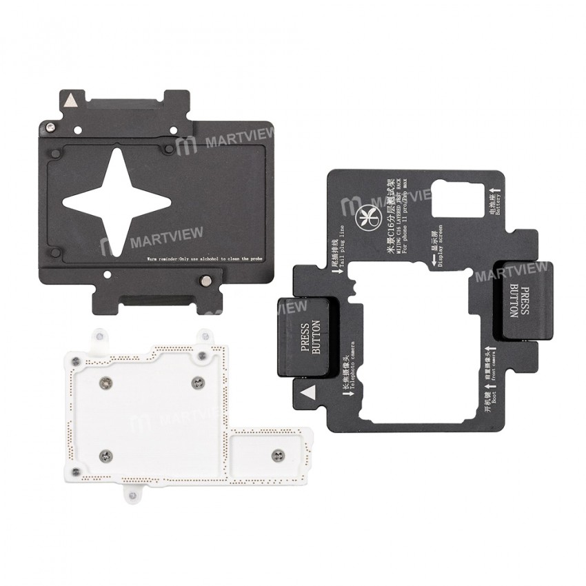 MiJing C16 Layering MainBoard Test Fixture for iPhone 11 Pro / 11 Pro Max