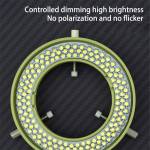 ycs adjustable-144-led-ring-light-for-binocular-trinocular-stereo-microscope-6