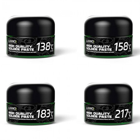 Luowei LW-SP1 50g 138℃ / 158℃ / 183℃ / 217℃ Lead-free Solder Paste for PCB Repair