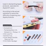 JAKEMY JM-I84 7 in 1 Professional Opening Tools Precision Screwdrivers Set for Mobile Phones Tablets