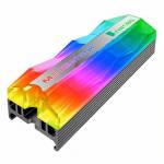 jonsbo m2-2-5v-3pin-m2-2280-ssd-heatsink-with-argb-spectral-light-effect-1