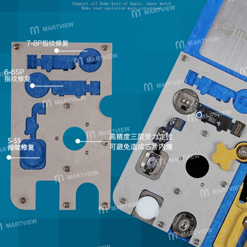 Mechanic MR7 Multi-Function Motherboard Repair Fixture for iPhone XR / 8 Plus / 8 / 7 Plus / 7 / 6S