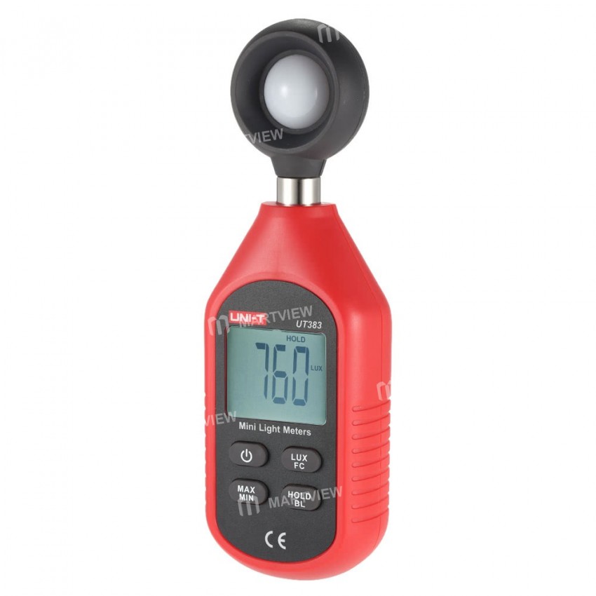 UNI-T UT383 LCD Display Handheld Mini Digital Photometer Light Meter
