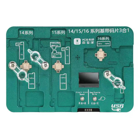 YCS Baseband Chip EEPROM Read & Write Programmer for iPhone 14 / 15 / 16 Series (without 16e)