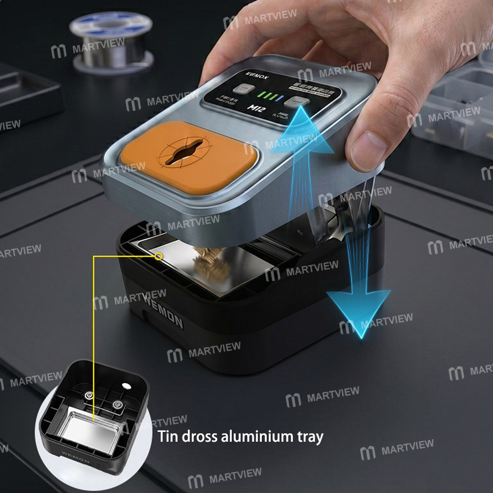 wemon m12-smart-infrared-sensor-equipped-electric-soldering-iron-tip-cleaner-5
